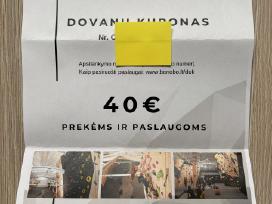 Parduodu dovanų kuponą Bonobo laipiojimo sienelė