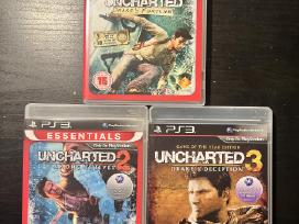 Uncharted 1+2+3 PS3 rinkinys