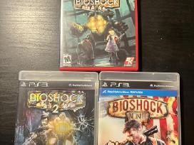 Bioshock 1+2+ infinite PS3 rinkinys