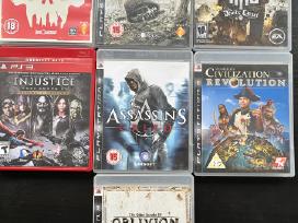 PS3 žaidimų rinkinys 7 žaidimai