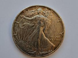 JAV 1 doleris, 1oz 999 sidabras.