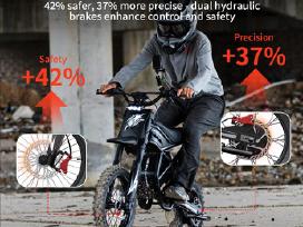Gt54 Pro elektrinis motociklas paaugliams + Dovana