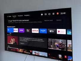 Sony 55" Oled 4k TV su ekrano defektu
