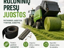 Diržai ruloniniams presams, juostos presams