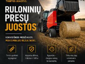 Ruloninių Presų Juostos Ir Jungtys