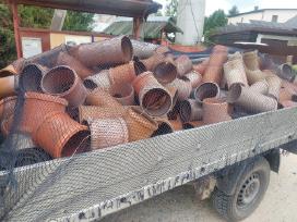 Lauko kanalizacijos trišakiai, movos, perejimai.