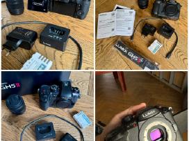 Panasonic Lumix Gh 5 II body ir priedai