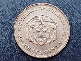 50 centavų 1964m. Kolumbija