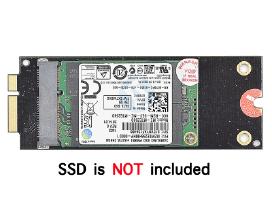 Adapteris msata SSD To Sata 7+17 Pin MacBook
