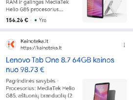 Lenovo tab one naujas apie 120e lte