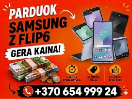 Perku, priimu užstatu Samsung Flip6 ir Fold6
