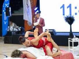 Professional massage champion