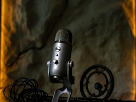 Blue yeti mokrofonas