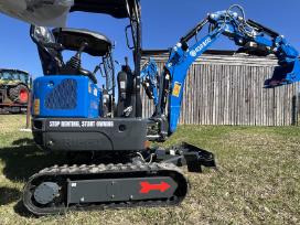 1t mini ekskavatorius su kubota varikliu