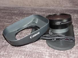 Parduodu naują Canon plačiakampį konverterį Wd-h72