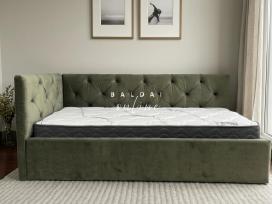 Viengulė lova Oxford 90x200