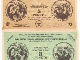 „Punktai l.g. stovis“1, 3,5,10 nominalai