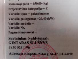 Tvarkingas kateriukas su priekaba