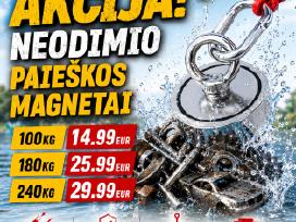 Neodimio paieškos magnetai - išpardavimas