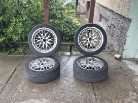 Bbs stiliaus ratlankia 17 sidabriniai 5x112 skylės