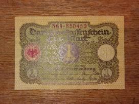 Vokietijos 1 markės banknotas