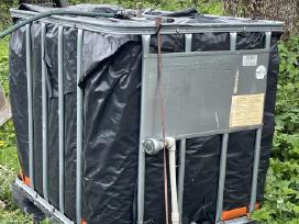 1000 litrų vandens talpa (Bačka) ir rūkykla