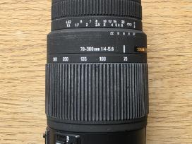 Sigma 70-300mm 1:4-5.6 defektuotas