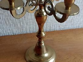 Švediška žalvarinė žvakidė 26cm