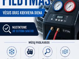 Kondicionierių pildymas ir remontas Kaune.