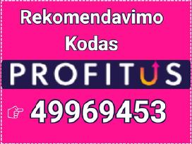 Profitus Kodas 49969453 25€ Dovana -Aktyvus (2026)