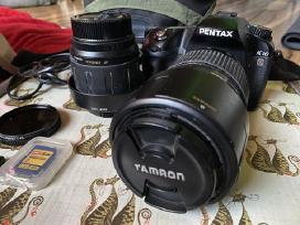 Fotoaparatas Pentax K10 komplektas