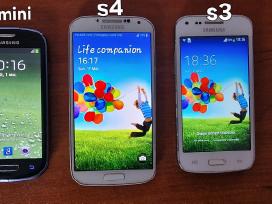 Samsung galaxy s3mini, s3, s4