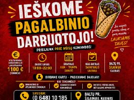 Darbas Street Food Concept Krėvės pr. ir Baltų pr.