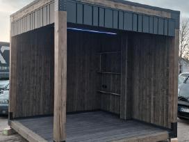 Modulinė Pavėsinė 3x3m Aukštis 2,8m