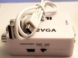 AV Rca Cvbs To Vga Video konverteris