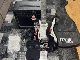 Elektrinės gitaros komplektas