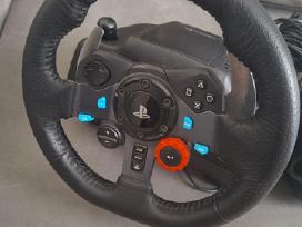 Logitech G29 + patobulintas Shifter