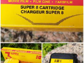 Kodak spalvota kino juosta super 8mm kamerai