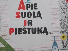 Apie suolą ir pieštuką .