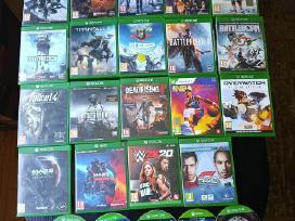 Xbox One S, X ir Series X žaidimai ir pultas