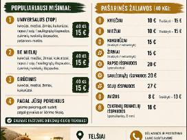 Traiškyti grūdai ir žaliavos!