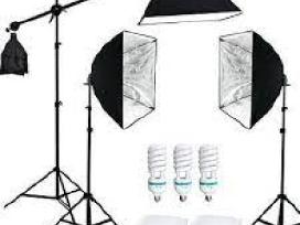 Apšvietimo rinkinys fotostudijai