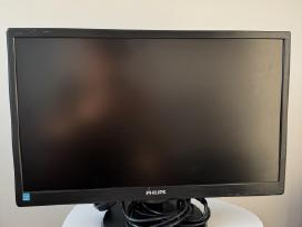 Monitoriai Philips 22" ir LG 19"