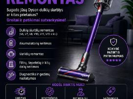 Dyson siurblių remontas