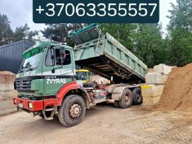 1-24t Žvyras Skalda Atsijos Žvirgždas Juodžemis