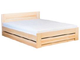 Medinė lova bukas 140x200 Kaunas masyvas 375€