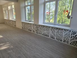 Radiatorių uždengimo grotelės pagal individualų už
