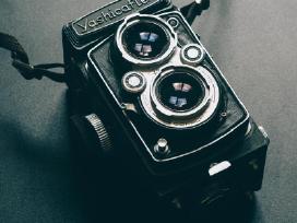 Yashicaflex B Vidutinio Formato Juostinis 120 6x6