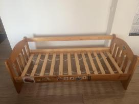 Vaikiška lova su čiužiniu