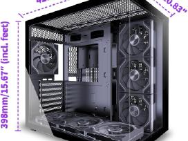 Musetex Pc korpusas su 7 Argb ventiliatoriais